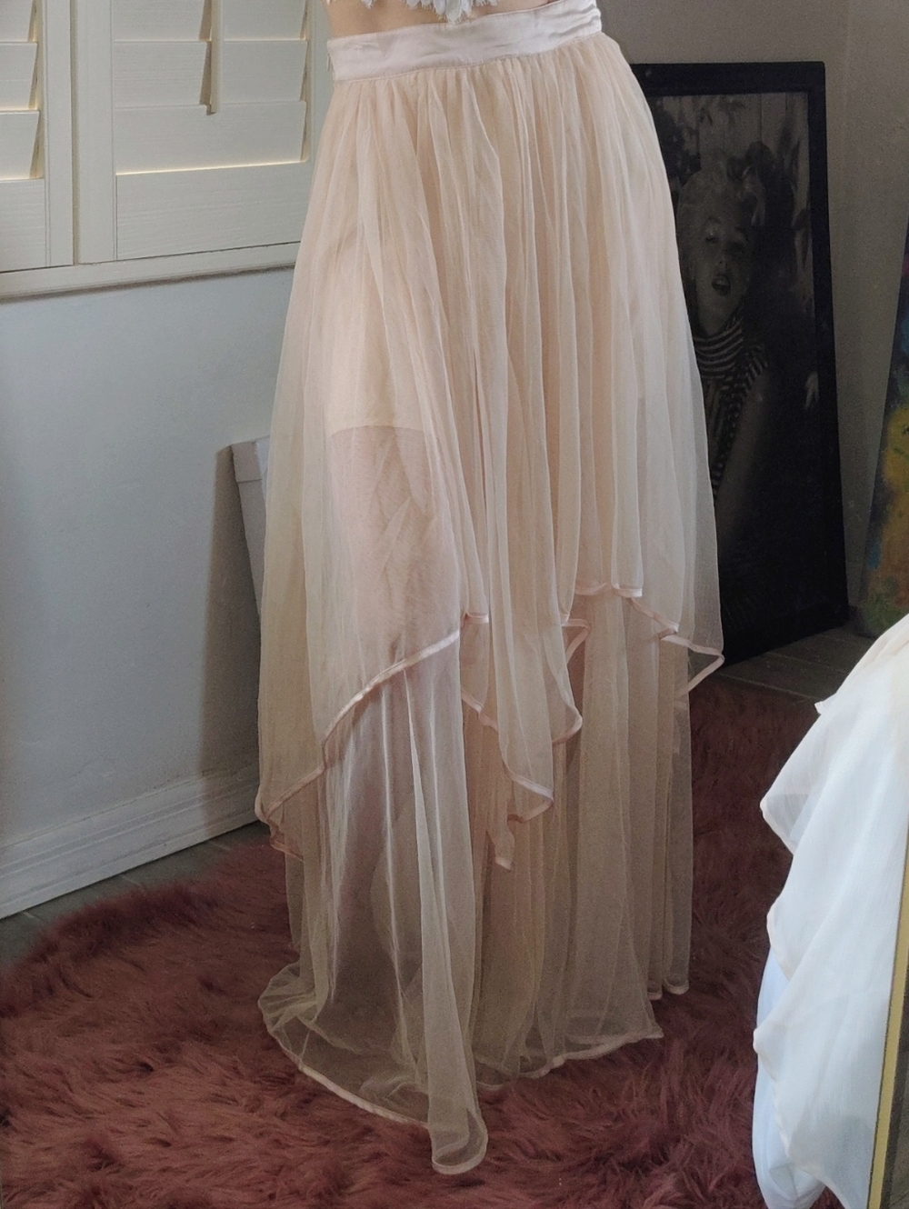 FREE PEOPLE Maxi Tule Skirt - Picture 10 of 17